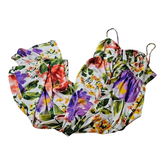 London Times floral sleeveless maxi dress size 10 - Picture 7 of 13